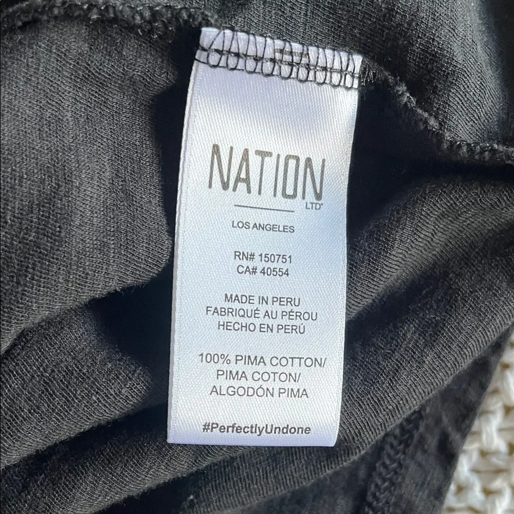 Nation LTD Paulette Ruffle Sleeve Top - Large - Picture 6 of 10